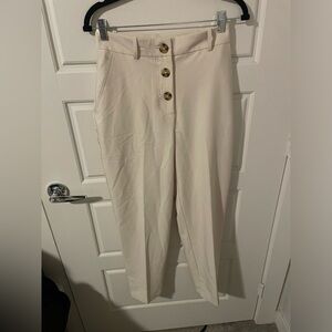 Zara High Waisted Button Pants